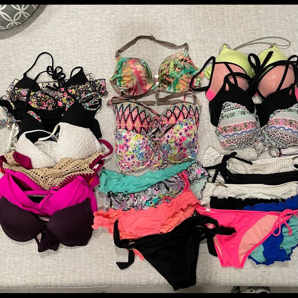 Women’s bathing suits, bikinis